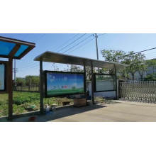 Outdoor Scrolling Advertising Billboard Lightbox for Waiting Shelter